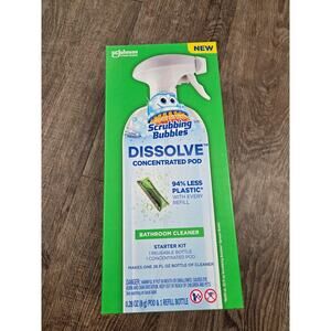 Scrubbing Bubbles Dissolve Starter Kit Fresh Scent Concentrated Bathroom Cleaner